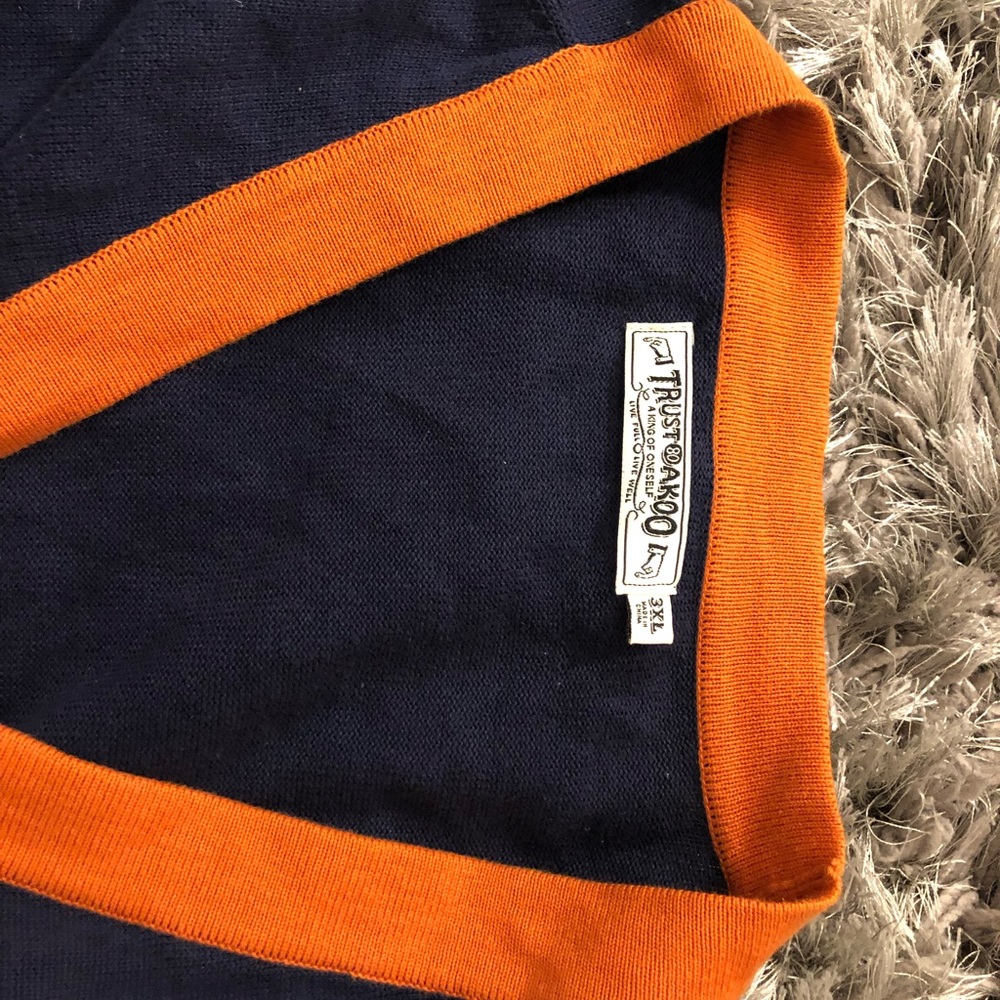 Big and Tall men’s cardigan